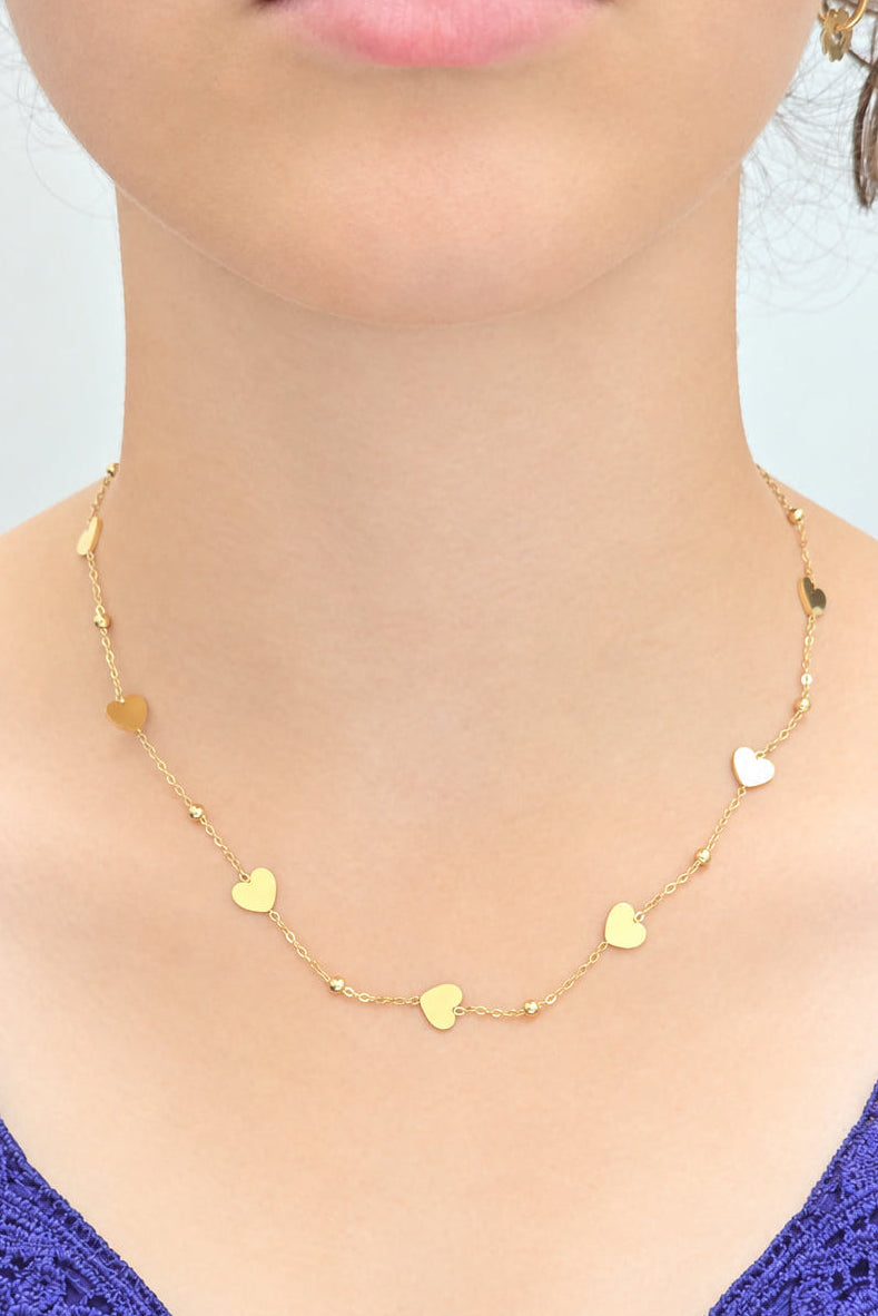 Garland of Hearts Necklace