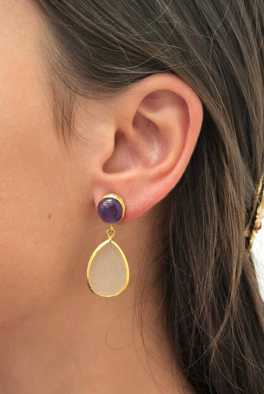 Neo-Classic Nocturne Drop Earrings