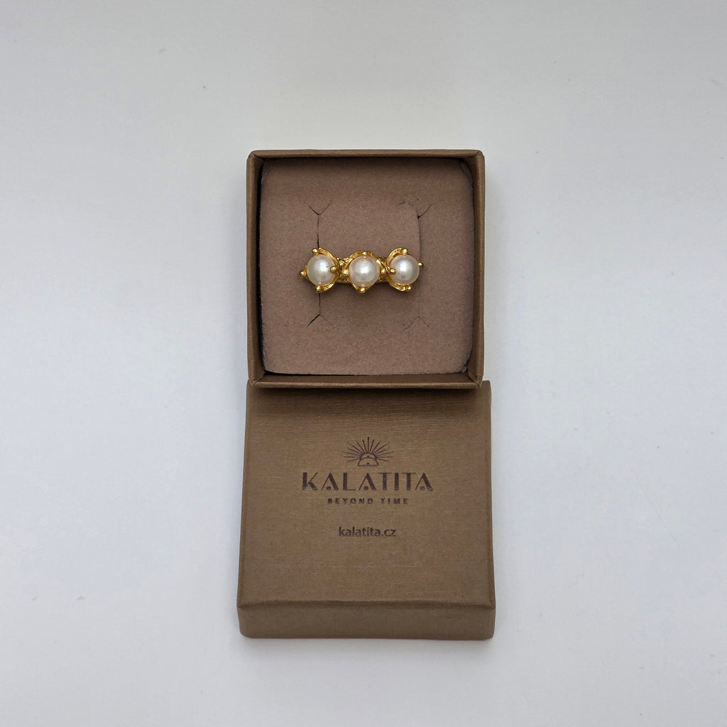 Gift Box S - Pearl or Brown -  *Only for rings